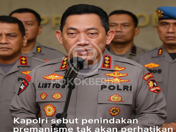 Kapolri Penindakan Terhadap Premanisme