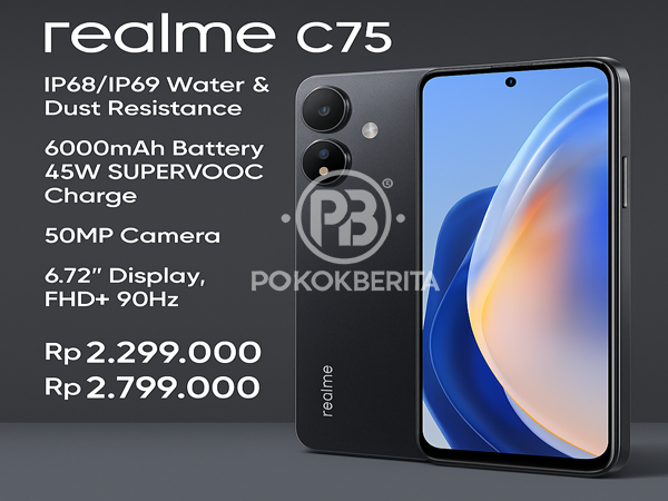 Cek Harga Realme C75