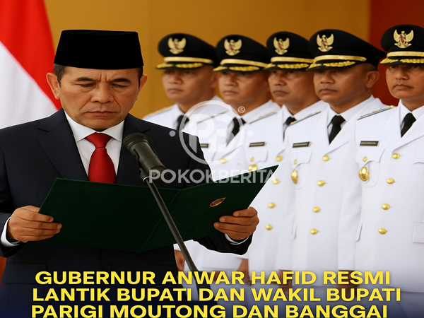 Gubernur Sulteng lantik Bupati